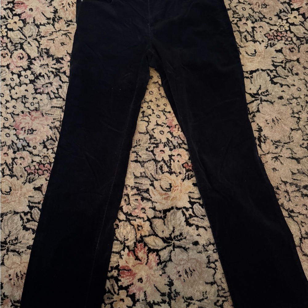 Ann Taylor Signature Black corduroy pants Size 10P